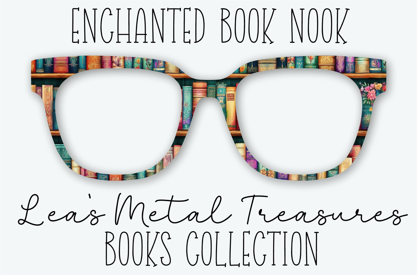 Enchanted Book Nook Eyewear Frame Toppers