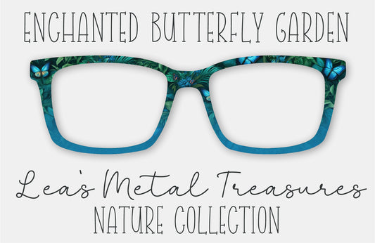 Enchanted Butterfly Garden Eyewear Frame Toppers