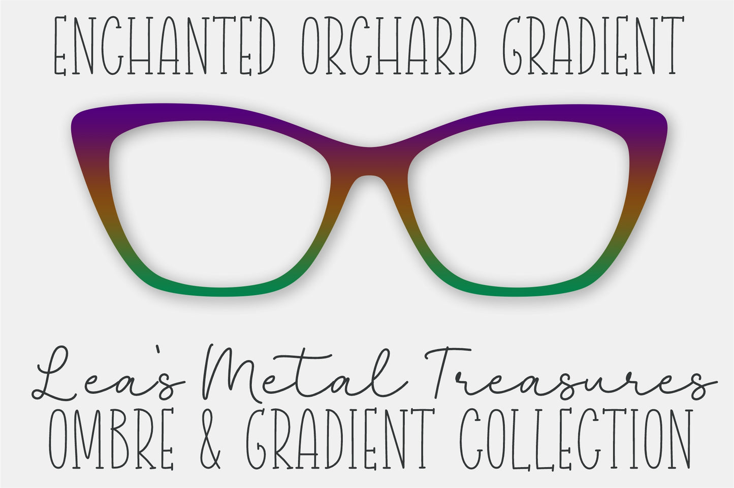 ENCHANTED ORCHARD GRADIENT Eyewear Frame Toppers