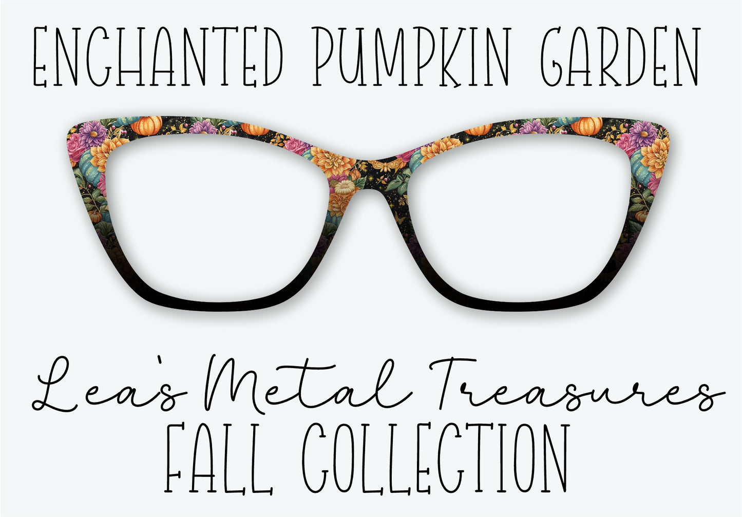 ENCHANTED PUMPKIN GARDEN Eyewear Frame Toppers