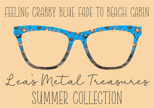 Feeling crabby blue fade to Beach cabin