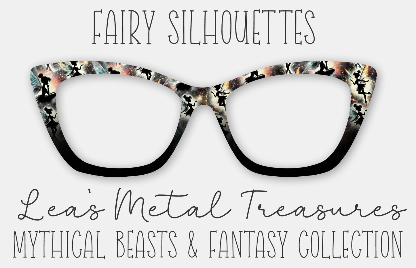 Fairy Silhouettes • Magnetic Eyeglasses Toppers