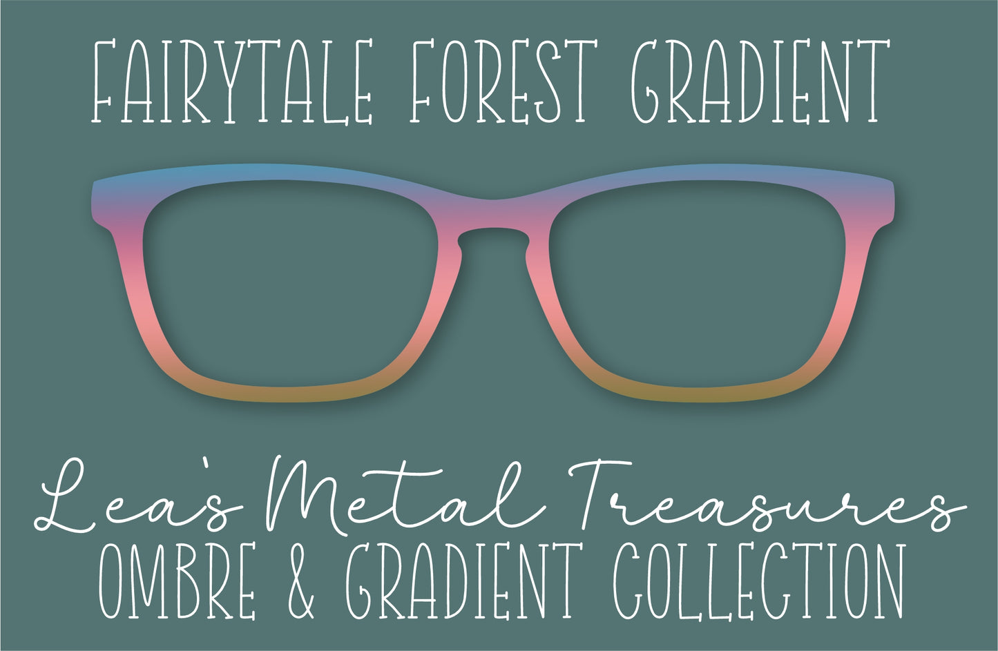 Fairytale Forest Gradient Eyewear Frame Toppers