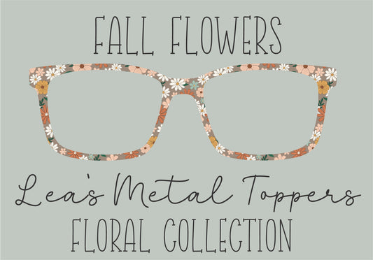 FALL FLOWERS Eyewear Frame Toppers