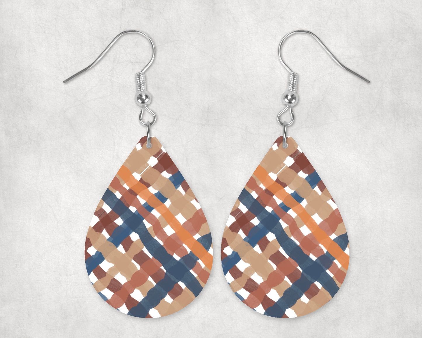 FALL WAVY PLAID Eyewear Frame Toppers • October 2025 Topper of the Month