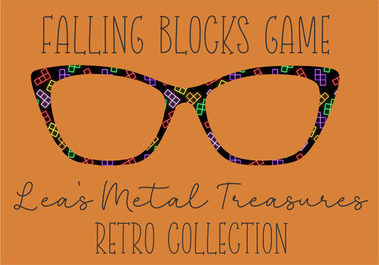 FALLING BLOCKS GAME Eyewear Frame Toppers COMES WITH MAGNETS