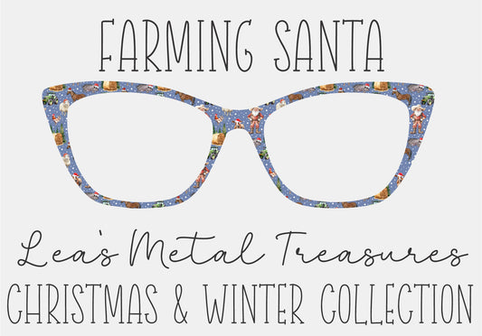 FARMING SANTA Eyewear Frame Toppers COMES WITH MAGNETS