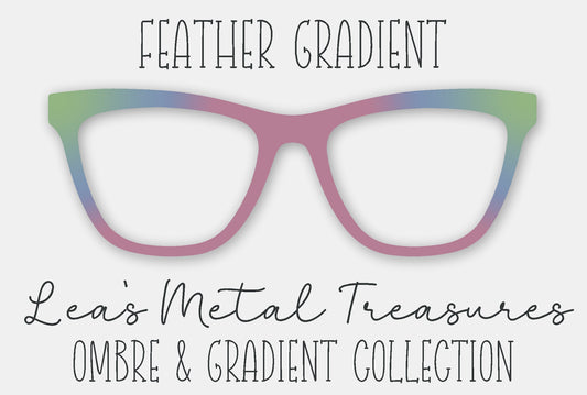 Feather Gradient Eyewear Frame Toppers