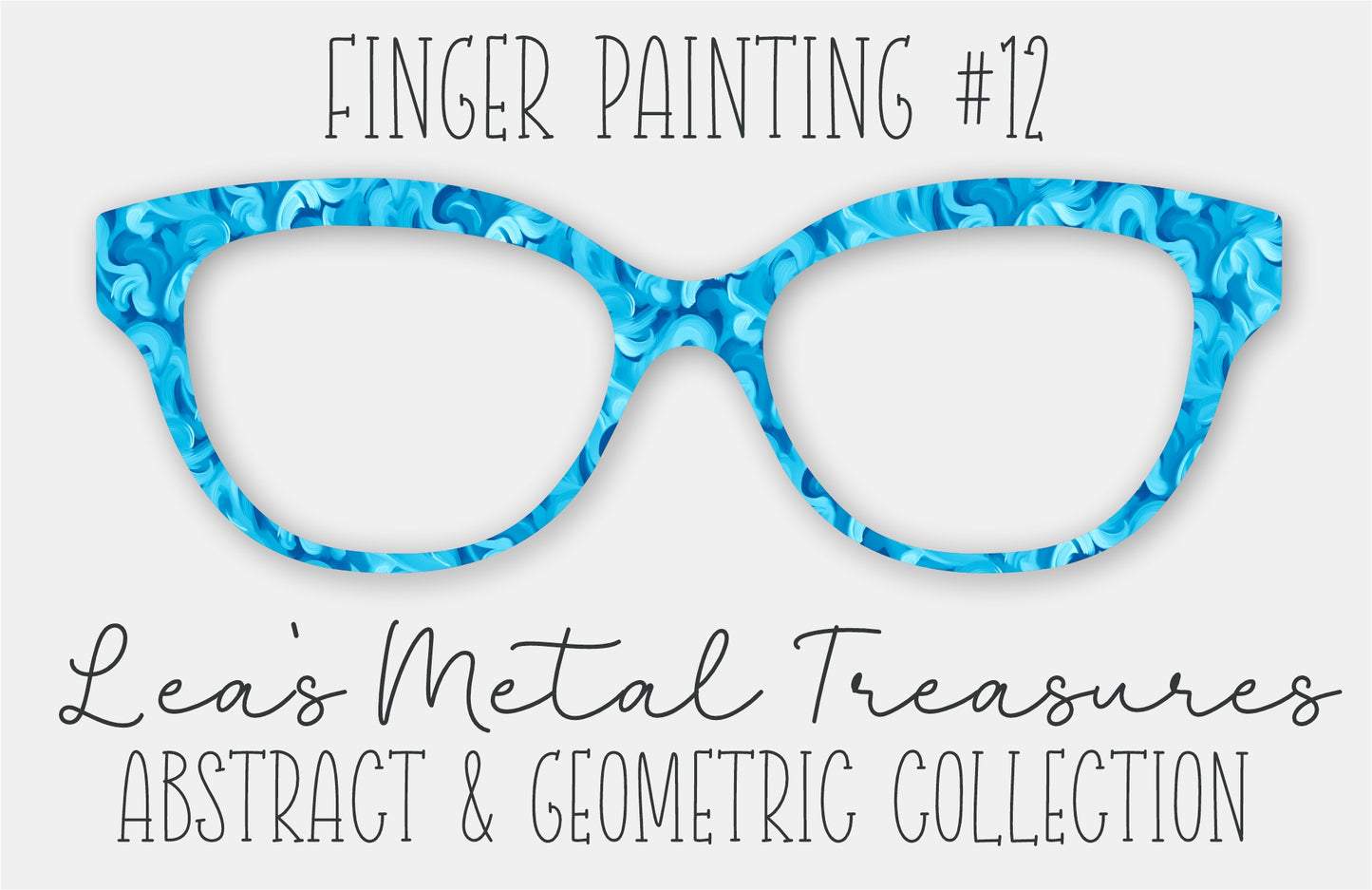 Finger Painting #12 Eyewear Frame Toppers