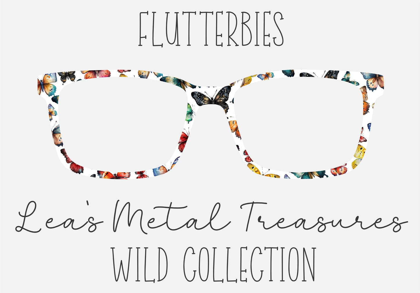 Flutterbies Eyewear Frame Toppers • Butterfly toppers