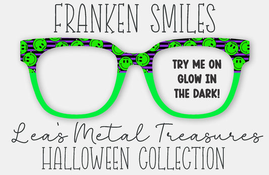 Franken Smiles Magnetic Eyewear Frame Toppers