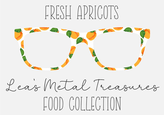 FRESH APRICOTS Eyewear Frame Toppers COMES WITH MAGNETS