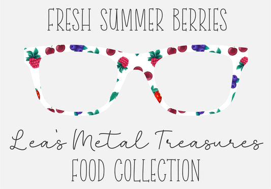 FRESH SUMMER BERRIES Eyewear Frame Toppers COMES WITH MAGNETS