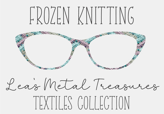 FROZEN KNITTING Eyewear Frame Toppers COMES WITH MAGNETS