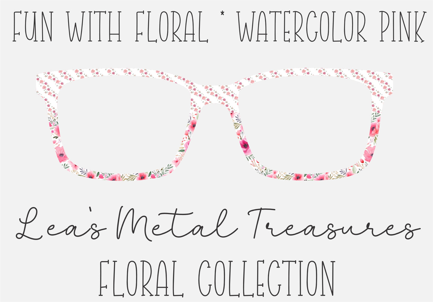 Fun With Floral Watercolor Pink