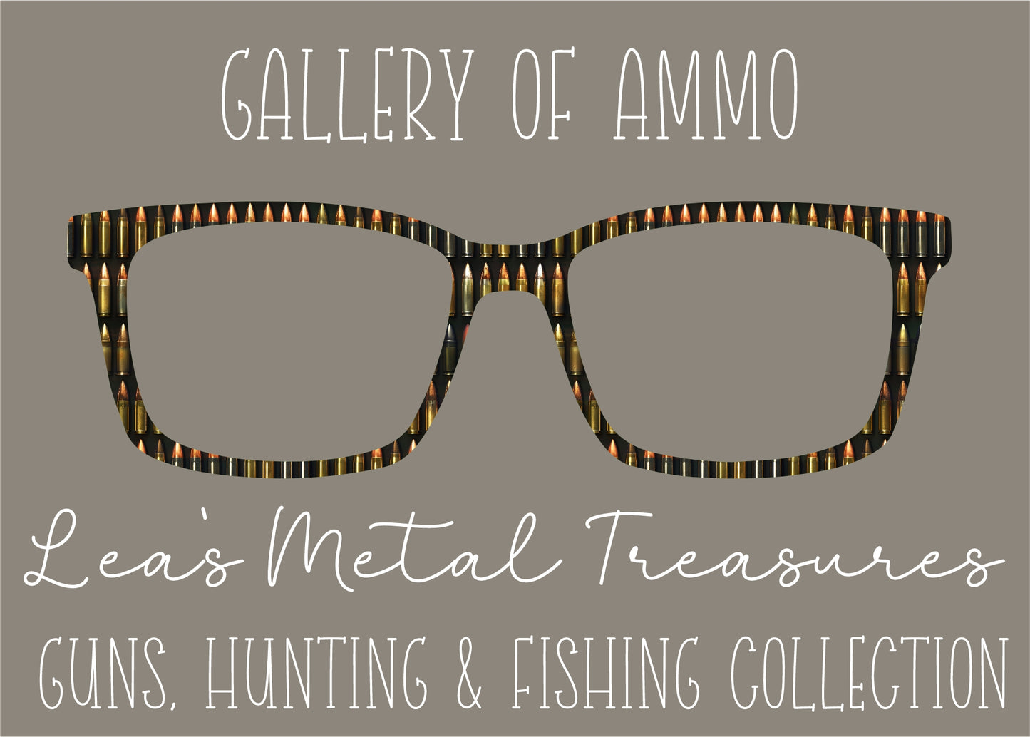Gallery of Ammo Printed Magnetic Eyeglasses Topper