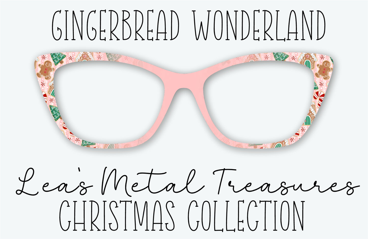 Gingerbread Wonderland Eyewear Frame Toppers
