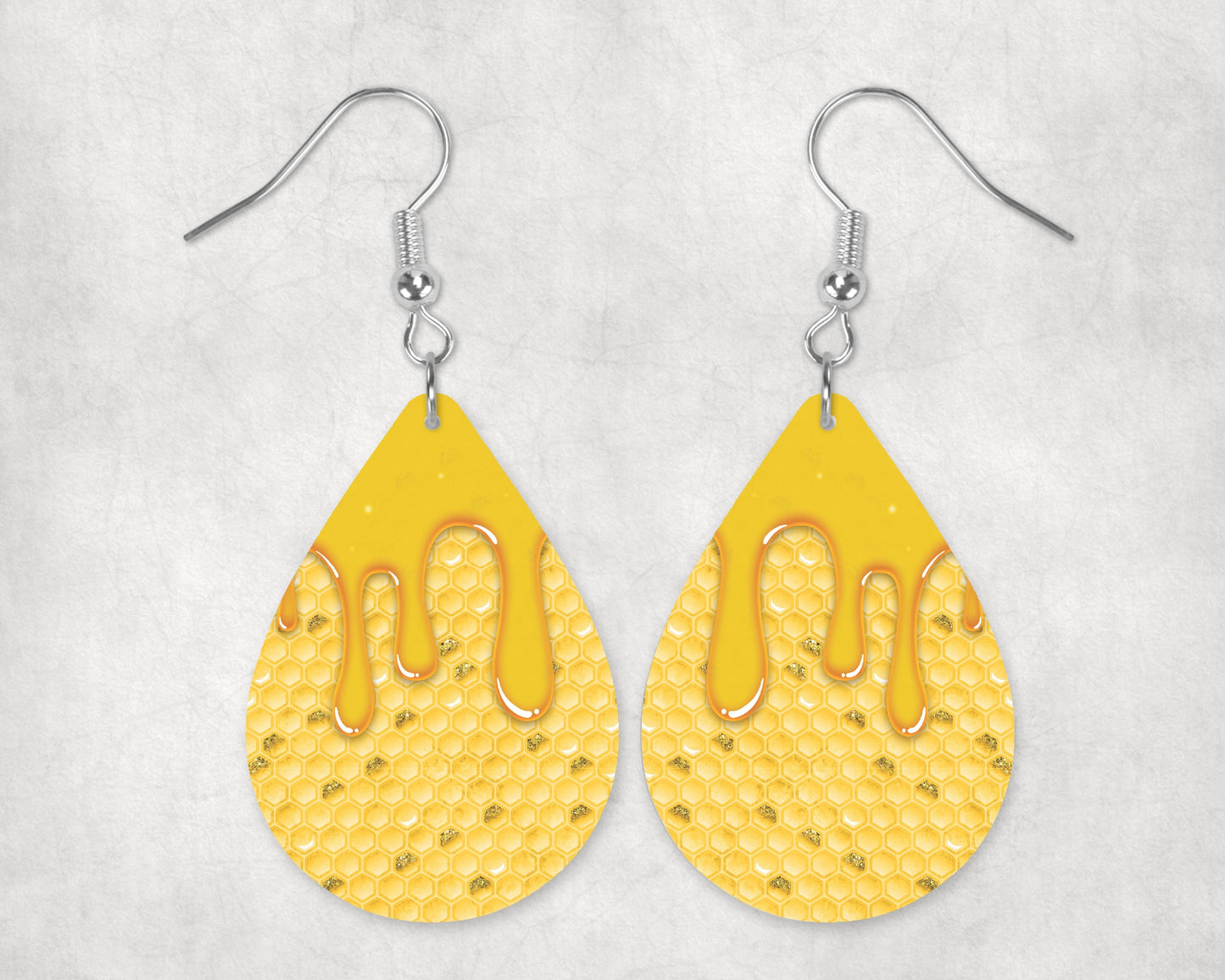 Glitter Honeycomb Drip • Magnetic Eyeglasses Toppers