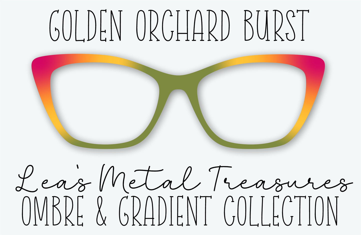 GOLDEN ORCHARD BURST Eyewear Frame Toppers