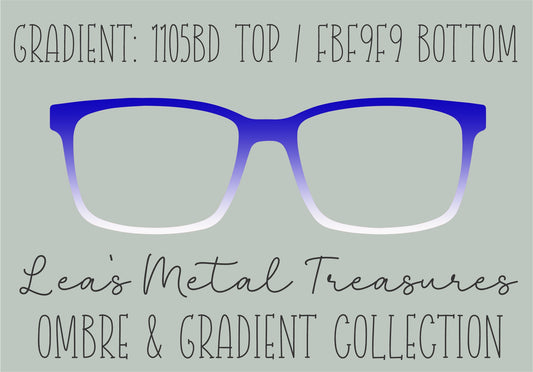 Gradient 1105BD Top FBF9F9 Bottom • magnetic eyeglasses cover made of thin metal
