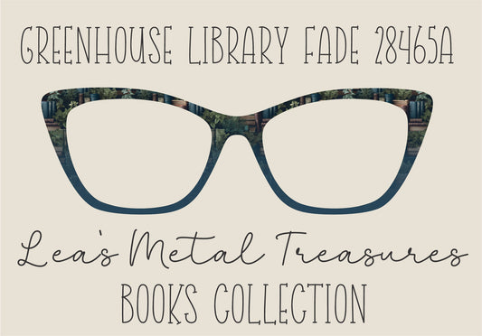 Greenhouse Library Fade Eyewear Frame Toppers COMES WITH MAGNETS