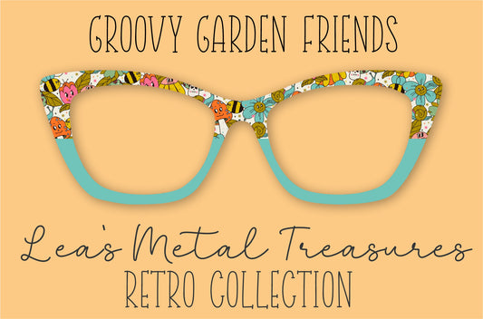 Groovy Garden Friends • Magnetic Eyeglasses Toppers