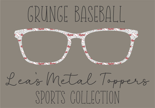 GRUNGE BASEBALL Eyewear Frame Toppers COMES WITH MAGNETS
