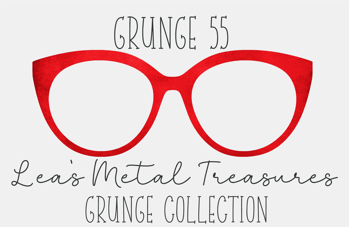 Grunge 55 Gradient Eyewear Frame Toppers