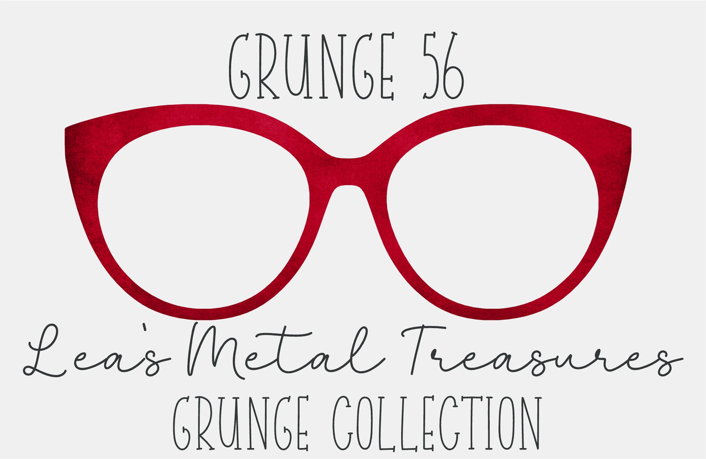 Grunge 56 Gradient Eyewear Frame Toppers