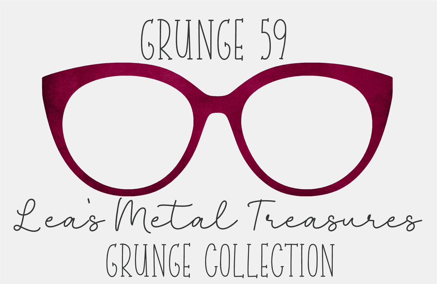 Grunge 59 Gradient Eyewear Frame Toppers