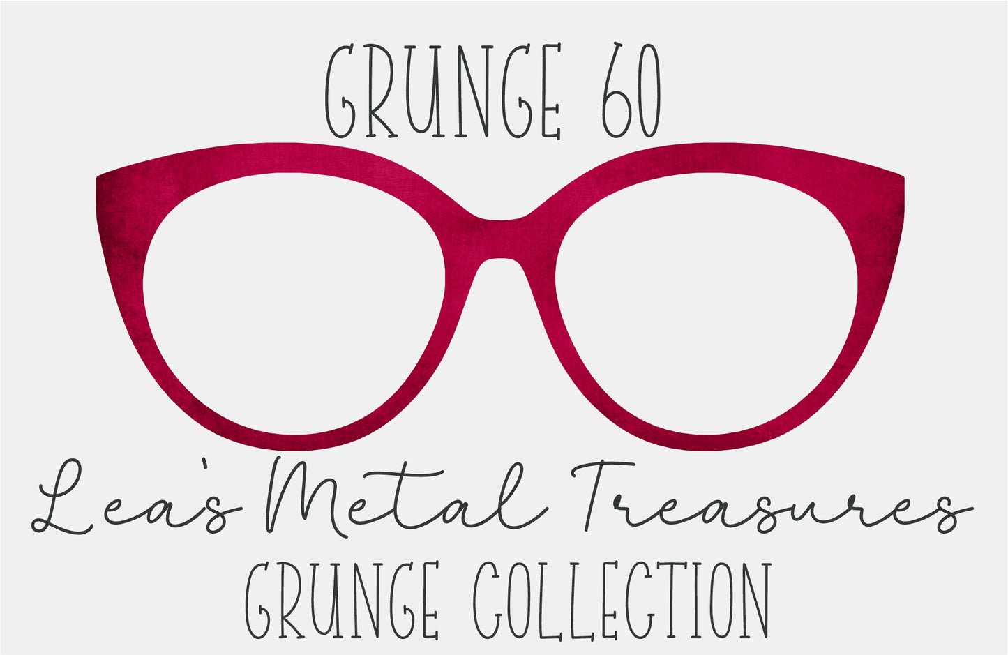 Grunge 60 Gradient Eyewear Frame Toppers