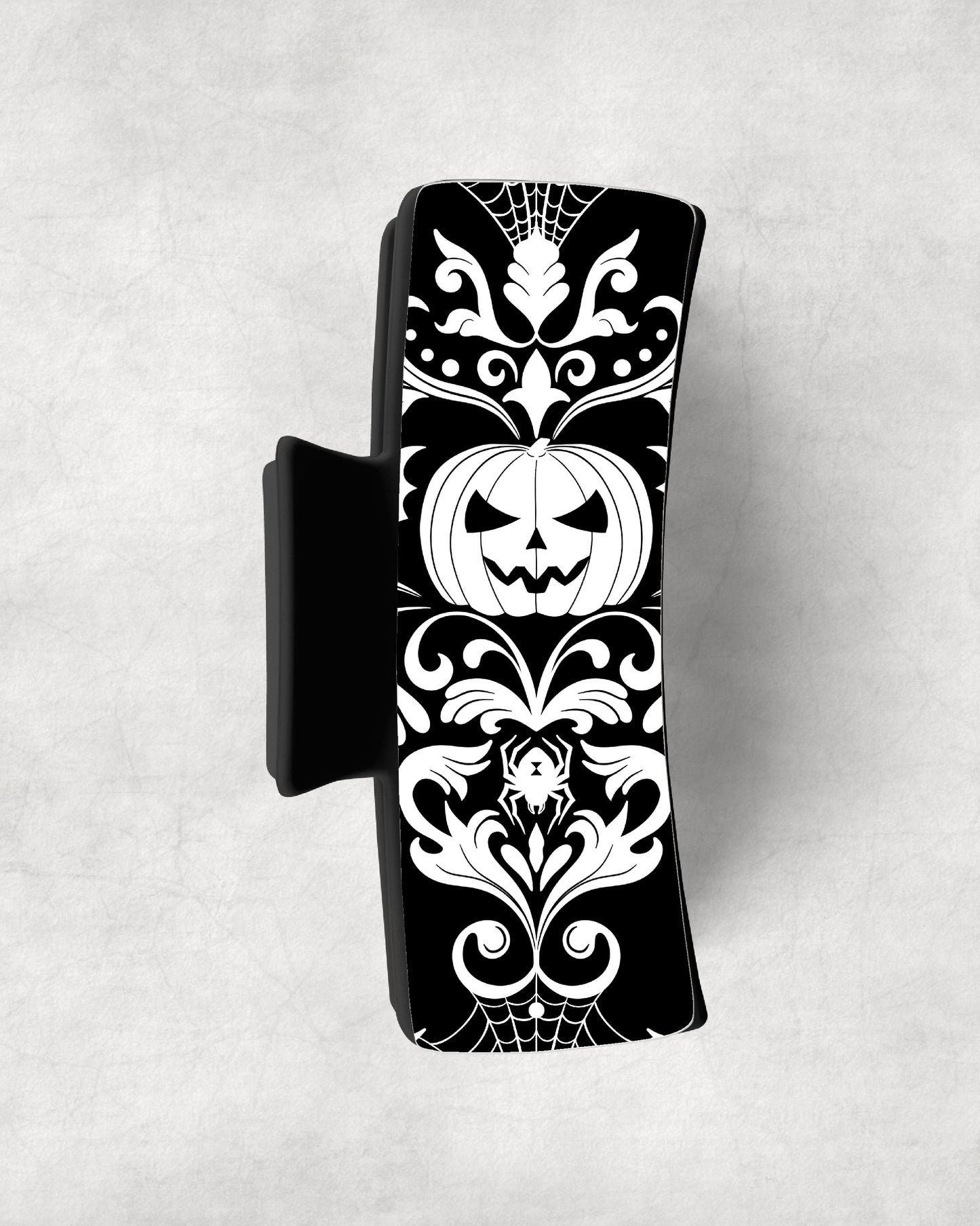 Halloween Damask Monochrome 2 Eyewear Frame Toppers