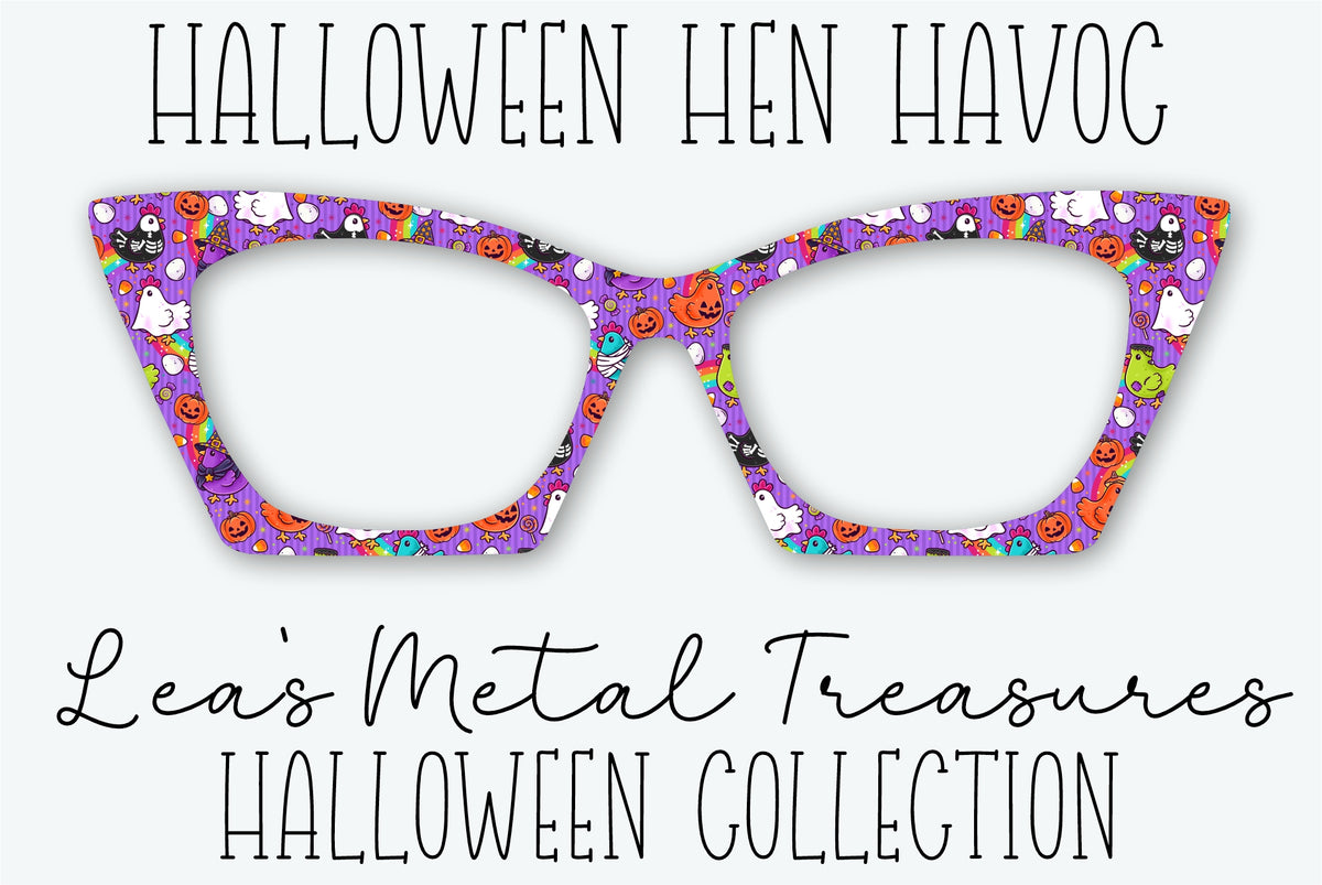 HALLOWEEN HEN HAVOC Eyewear Frame Toppers