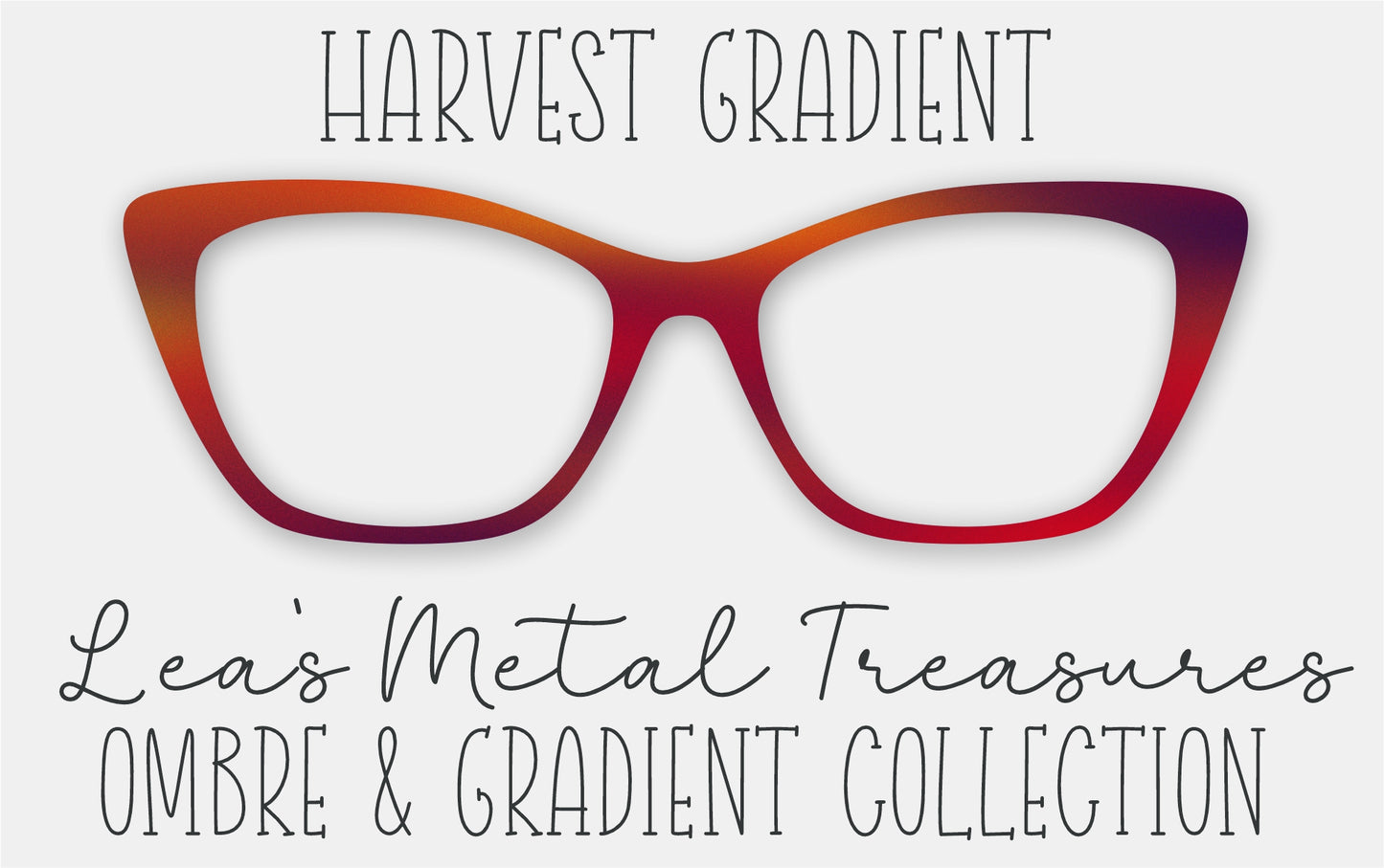 Harvest Gradient Eyewear Frame Toppers
