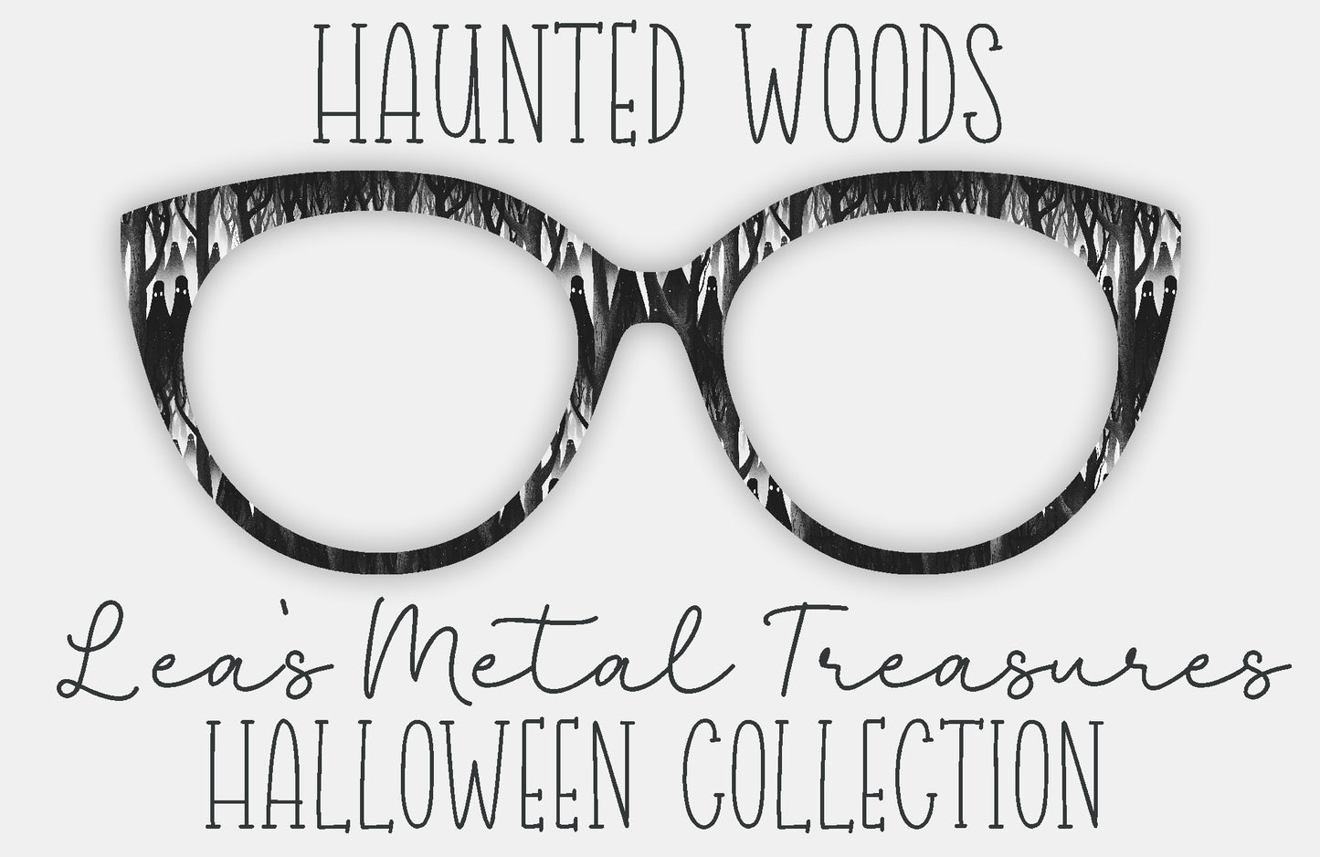 Haunted Woods Magnetic Eyewear Frame Toppers - September 25 Topper of the Month