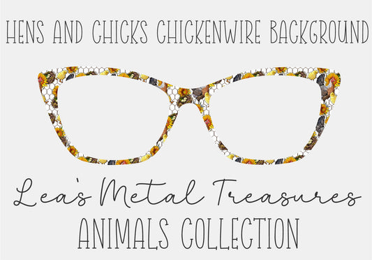 HENS AND CHICKS CHICKENWIRE Eyewear Frame Toppers COMES WITH MAGNETS