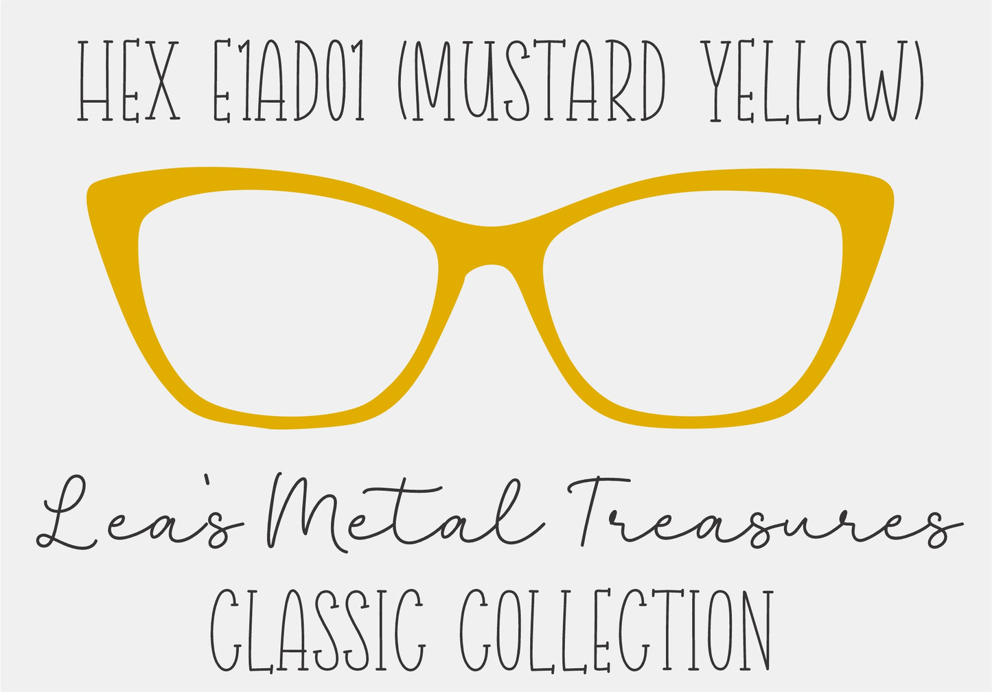 Hex E1AD01 Eyewear Frame Toppers COMES WITH MAGNETS