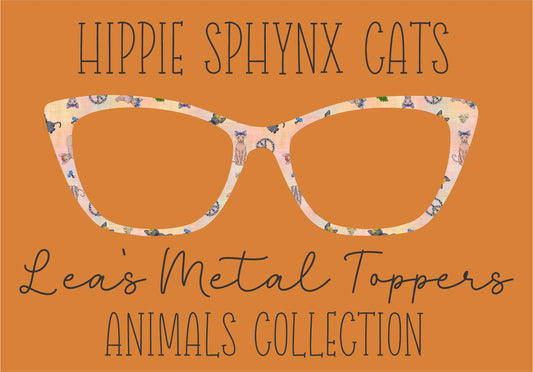 HIPPIE SPHYNX CATS Eyewear Frame Toppers COMES WITH MAGNETS