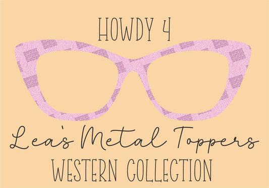 HOWDY 4 Eyewear Frame Toppers COMES WITH MAGNETS