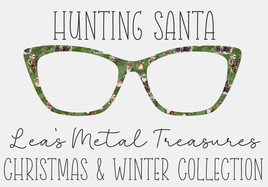 HUNTING SANTA Eyewear Frame Toppers COMES WITH MAGNETS
