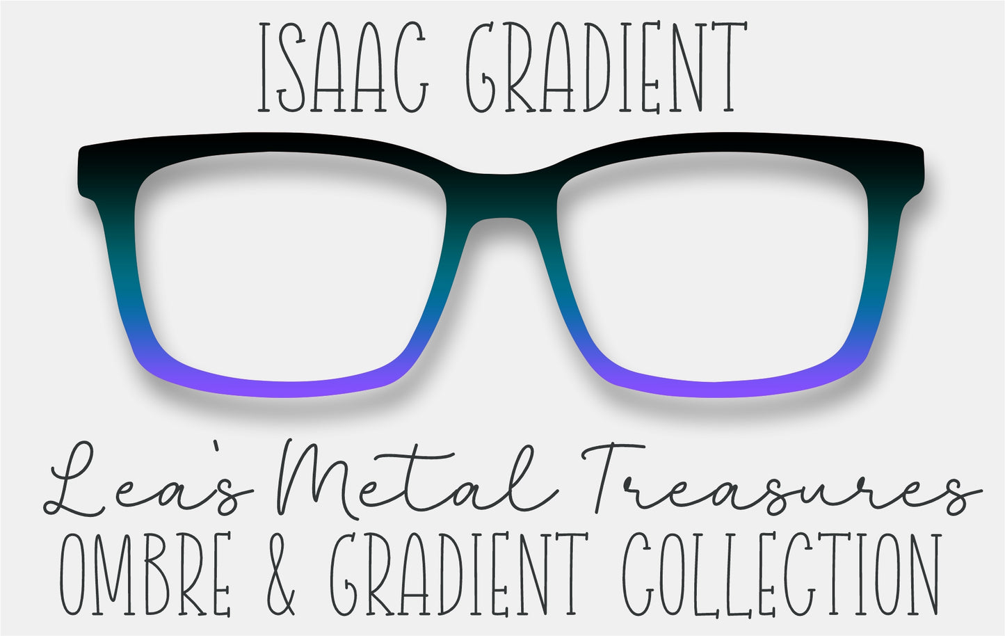 Isaac Gradient Eyewear Frame Toppers