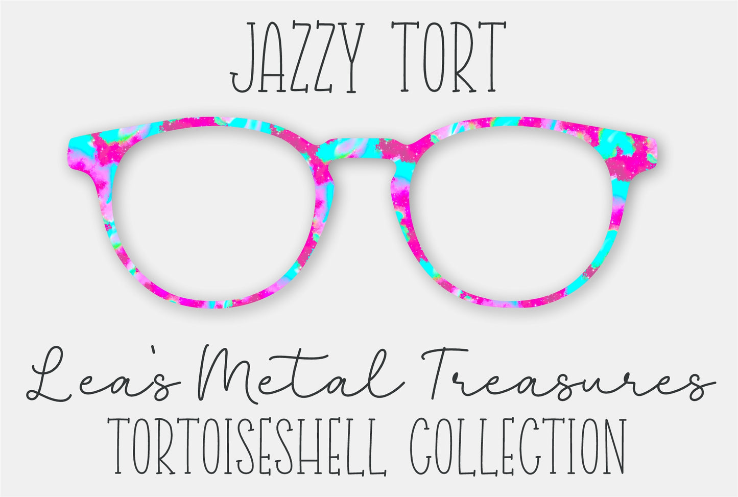 Jazzy Tort Eyewear Frame Toppers