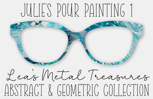 Julie's Pour Painting 1 • Magnetic Eyeglasses Toppers