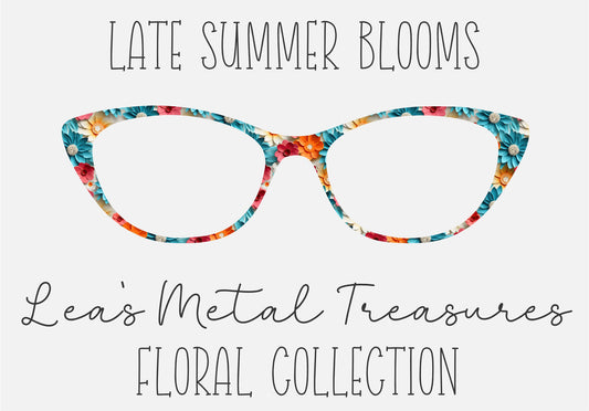 LATE SUMMER BLOOMS Eyewear Frame Toppers COMES WITH MAGNETS