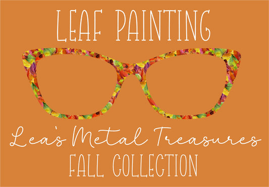 LEAF PAINTING Eyewear Frame Toppers COMES WITH MAGNETS