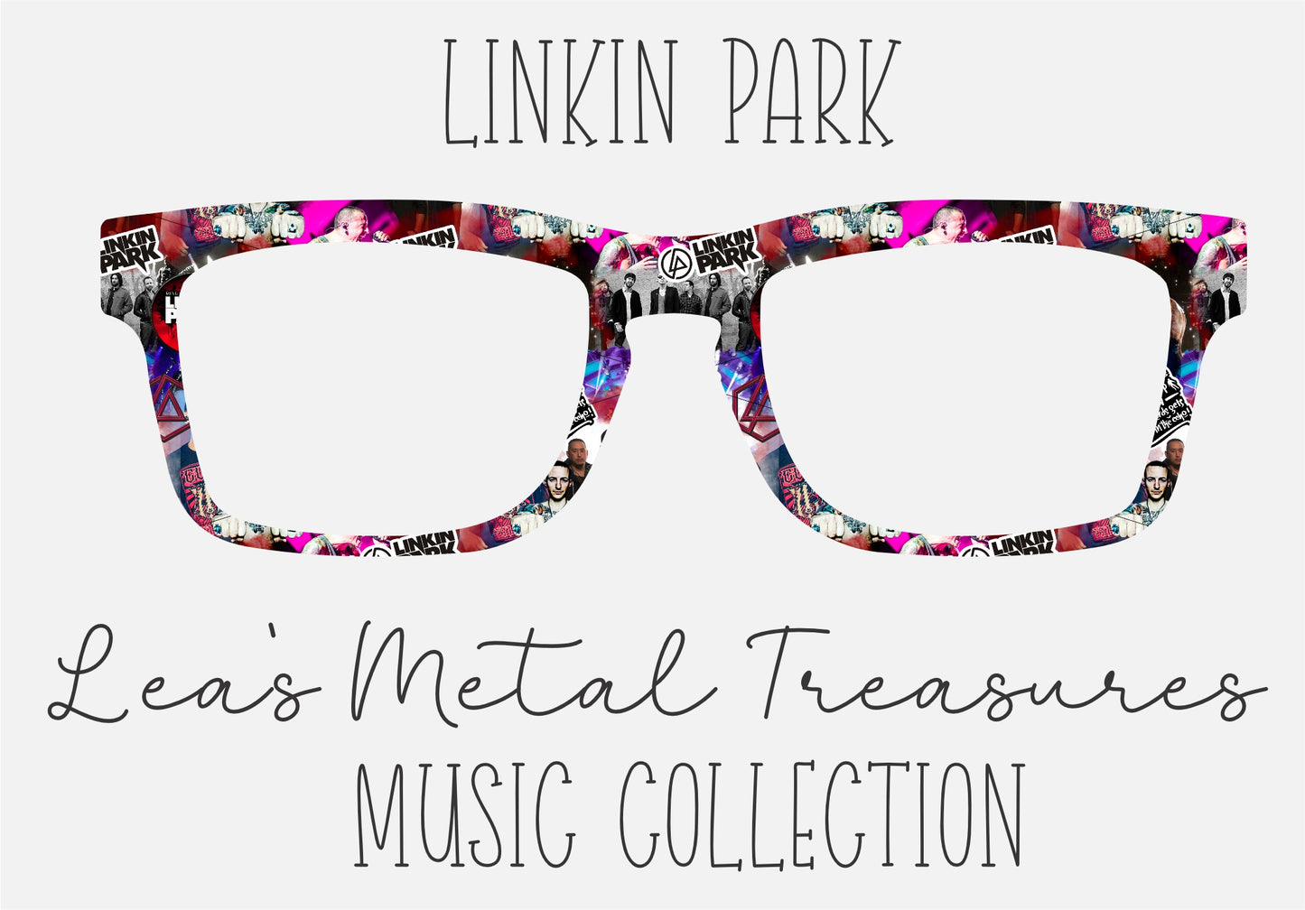 LINKIN PARK Eyewear Frame Toppers COMES WITH MAGNETS