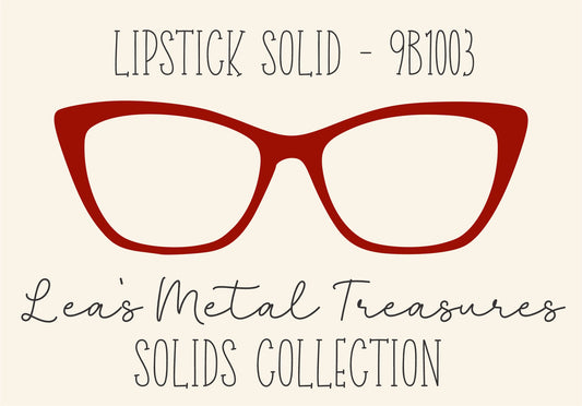 LIPSTICK SOLID 9B1003 Eyewear Frame Toppers COMES WITH MAGNETS