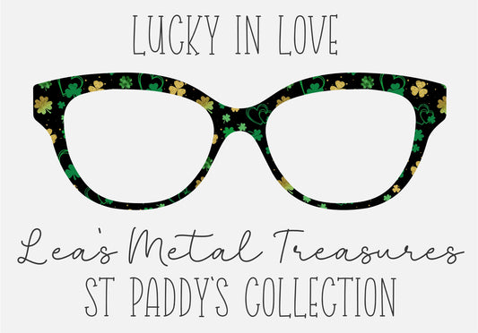 LUCKY IN LOVE Eyewear Frame Toppers COMES WITH MAGNETS