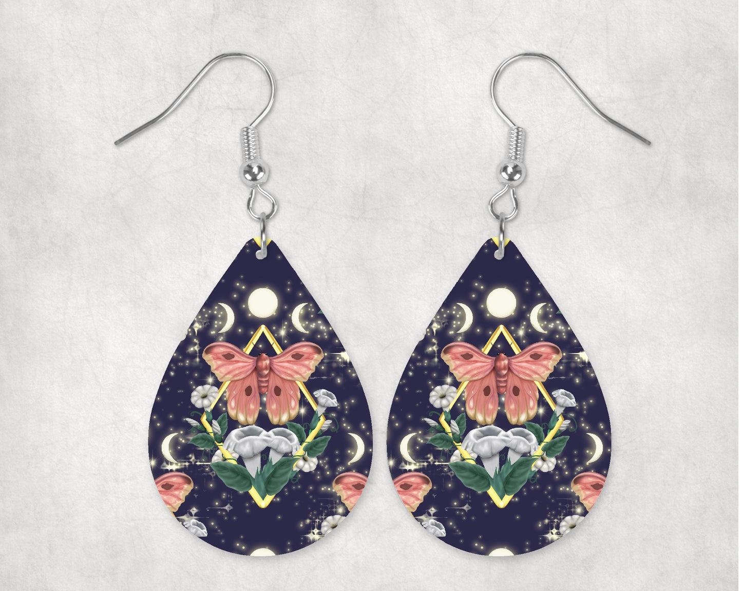 Lunar Moths Magnetic Eyeglasses Topper