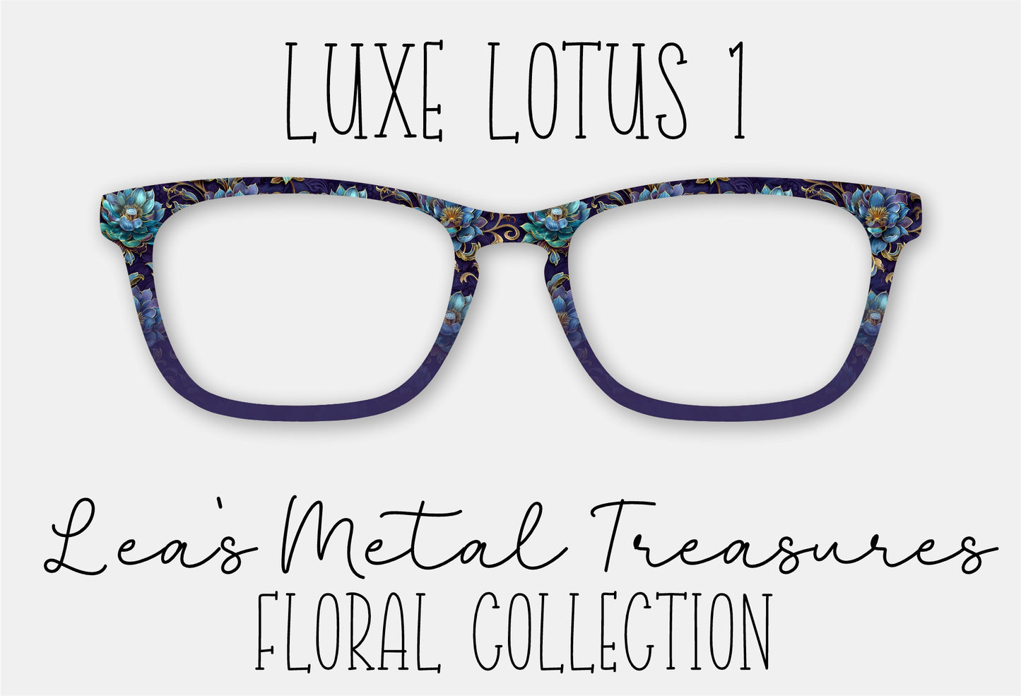Luxe Lotus 1 Eyewear Frame Toppers